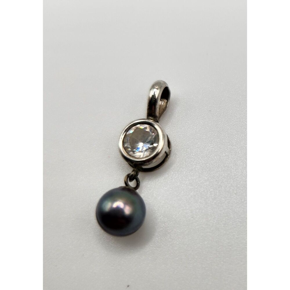 Tahitian Pearl Silver Pendant